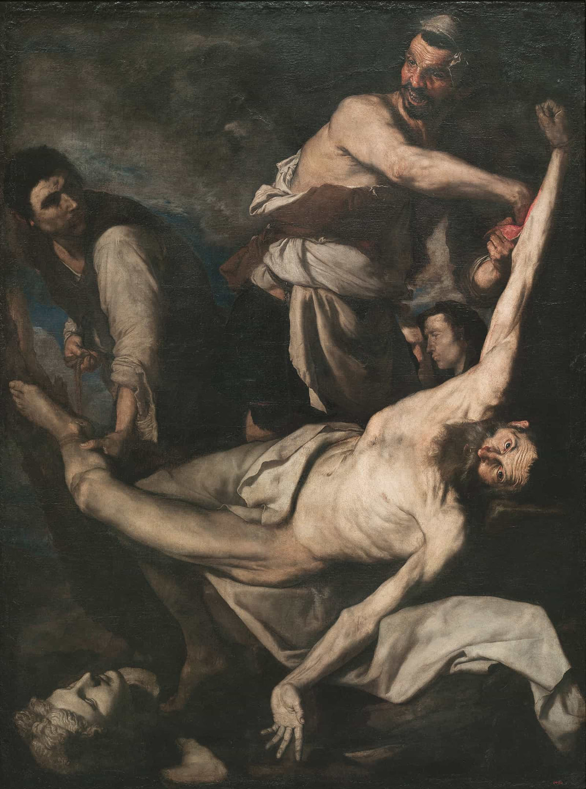 Martyrdom Of Saint Bartholomew by Jusepe De Ribera