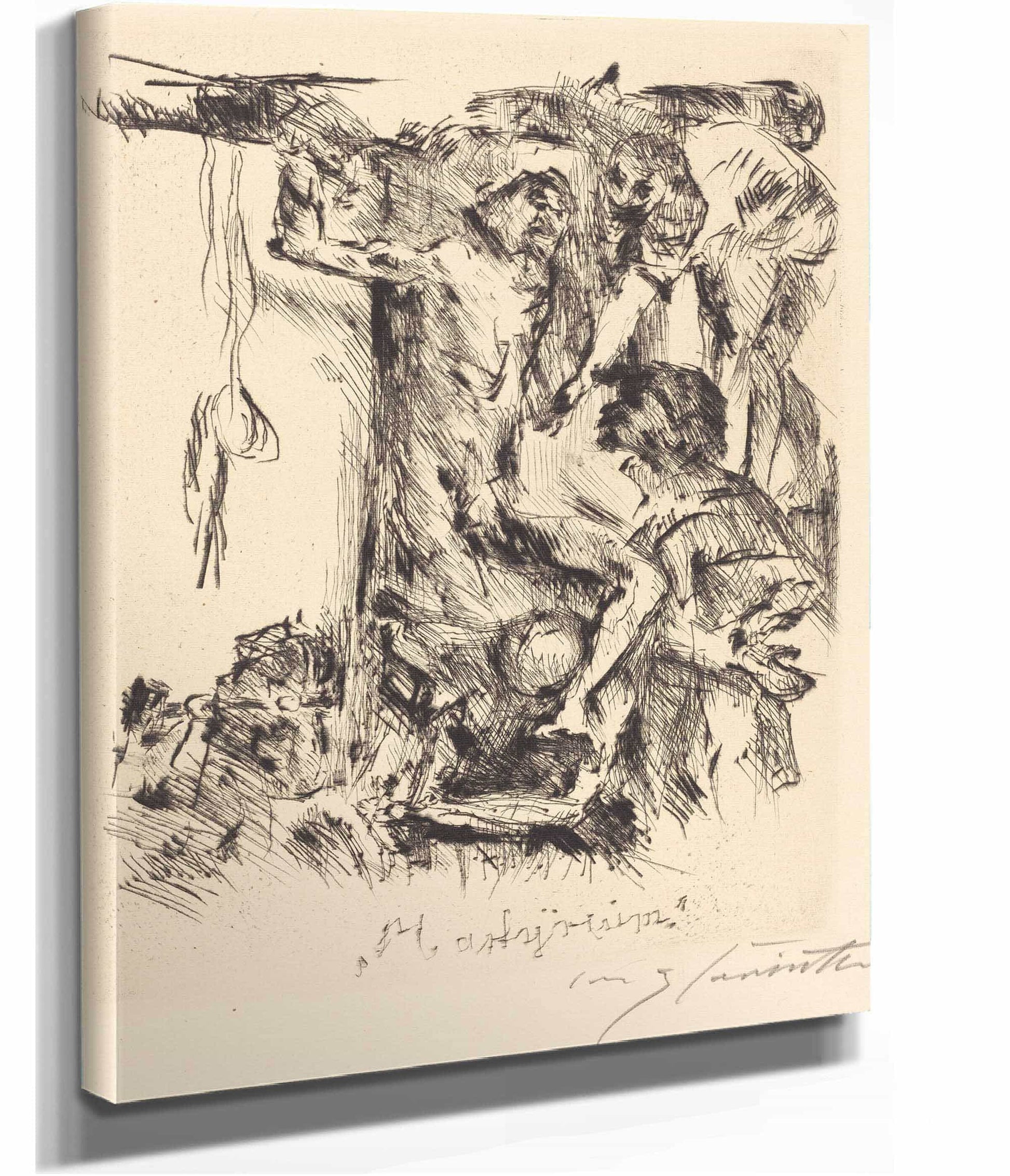 Martyrium Martyrdom by Lovis Corinth