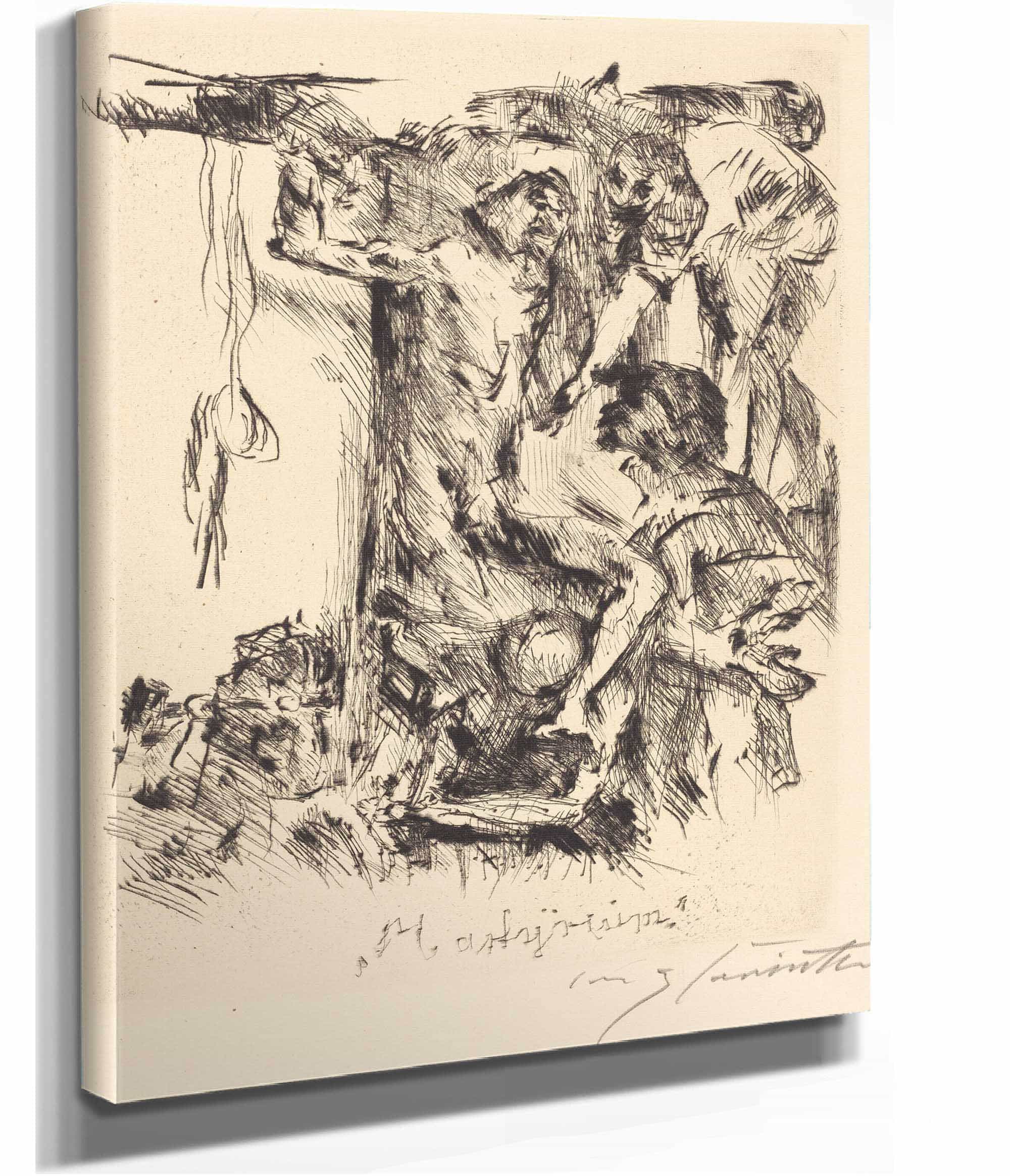 Martyrium Martyrdom by Lovis Corinth