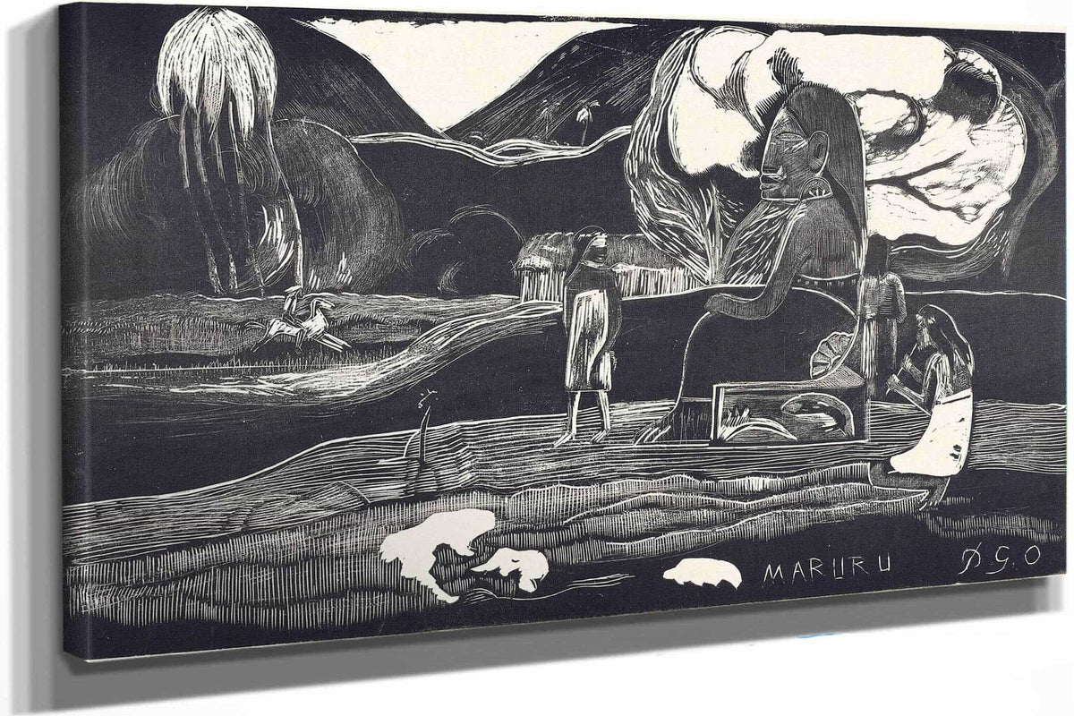 Maruru Thank You by Paul Gauguin