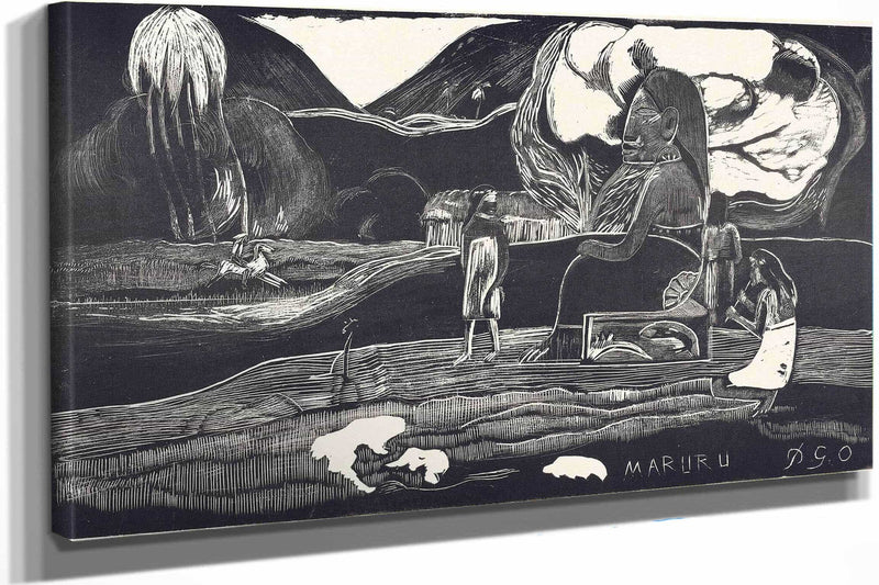 Maruru Thank You by Paul Gauguin