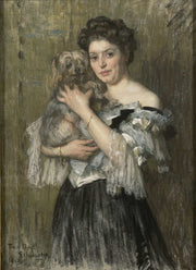 Mary Catherine Josephine Jordan  Wife Of The Painter George Hendrik Breitner by Therese Schwartze
