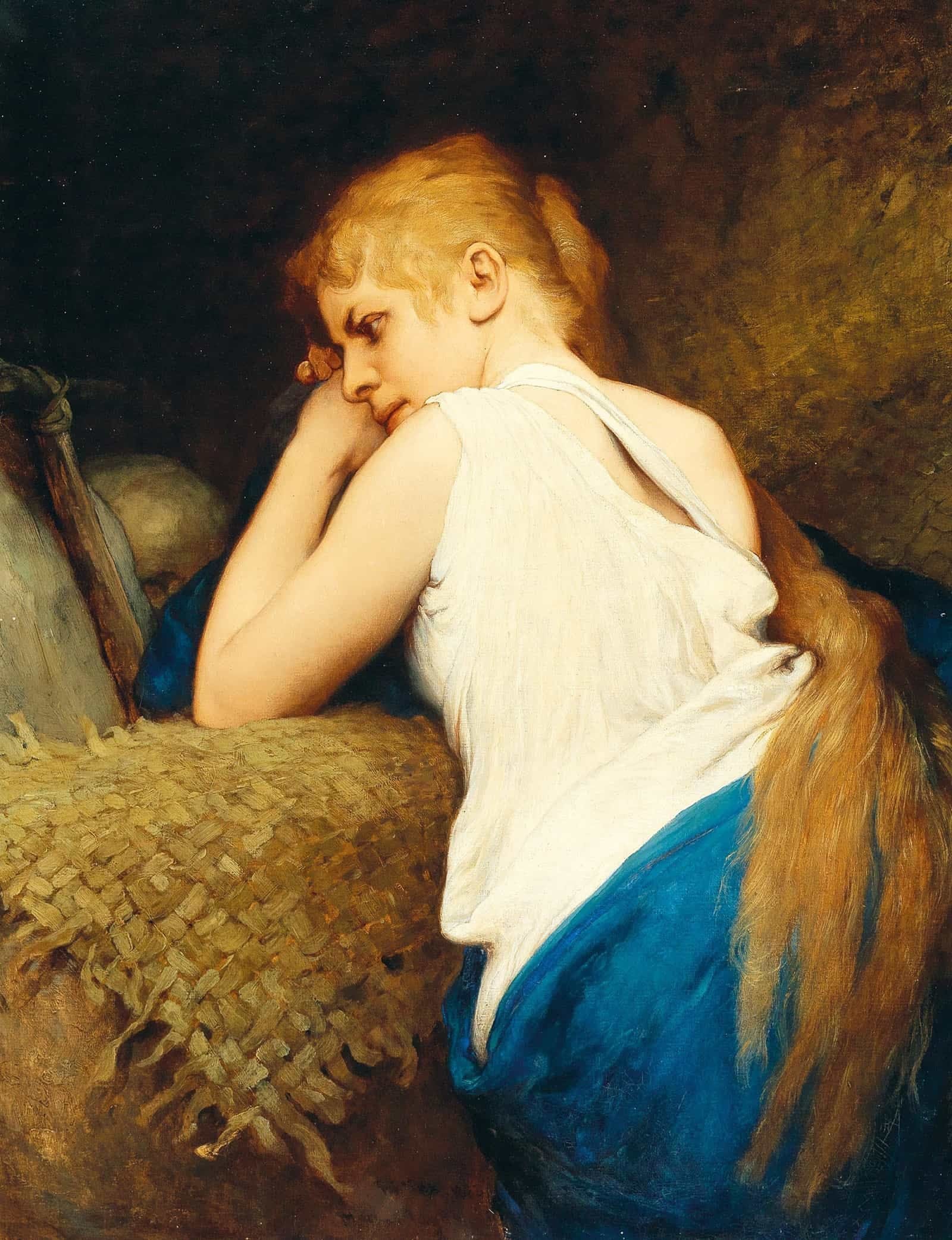 Mary Magdalene by Gabriel Von Max