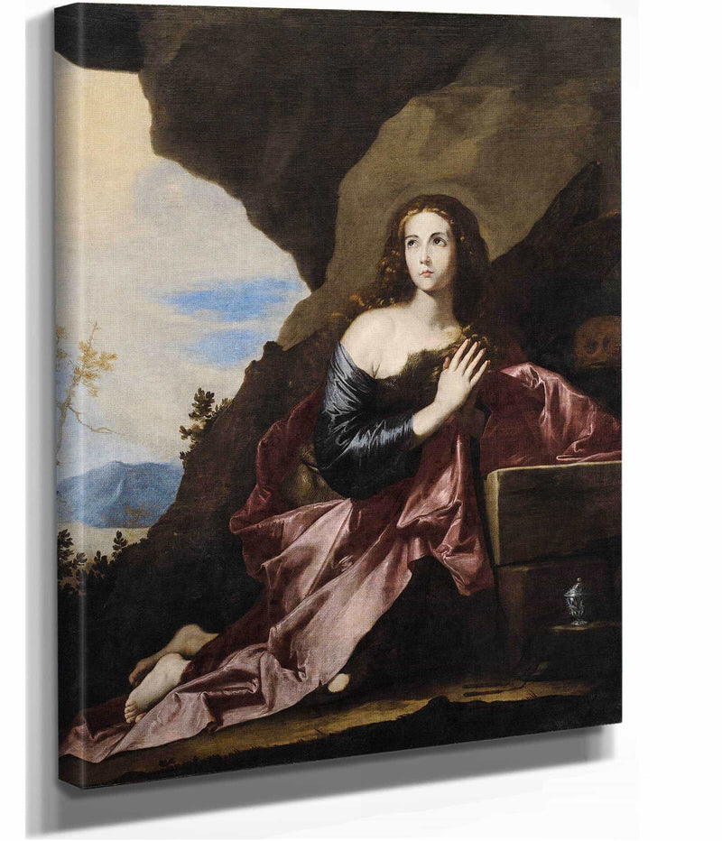 Mary Magdalene Penitent by Jusepe De Ribera