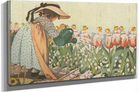 Mary Mary Quite Contrary How Does Your Garden Grow by Jessie Willcox Smith