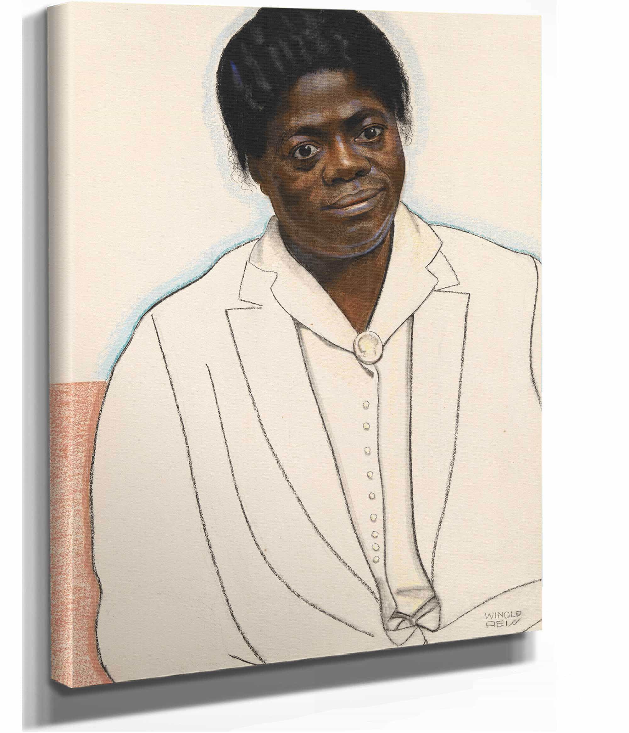 Mary Mcleod Bethune by Winold Reiss