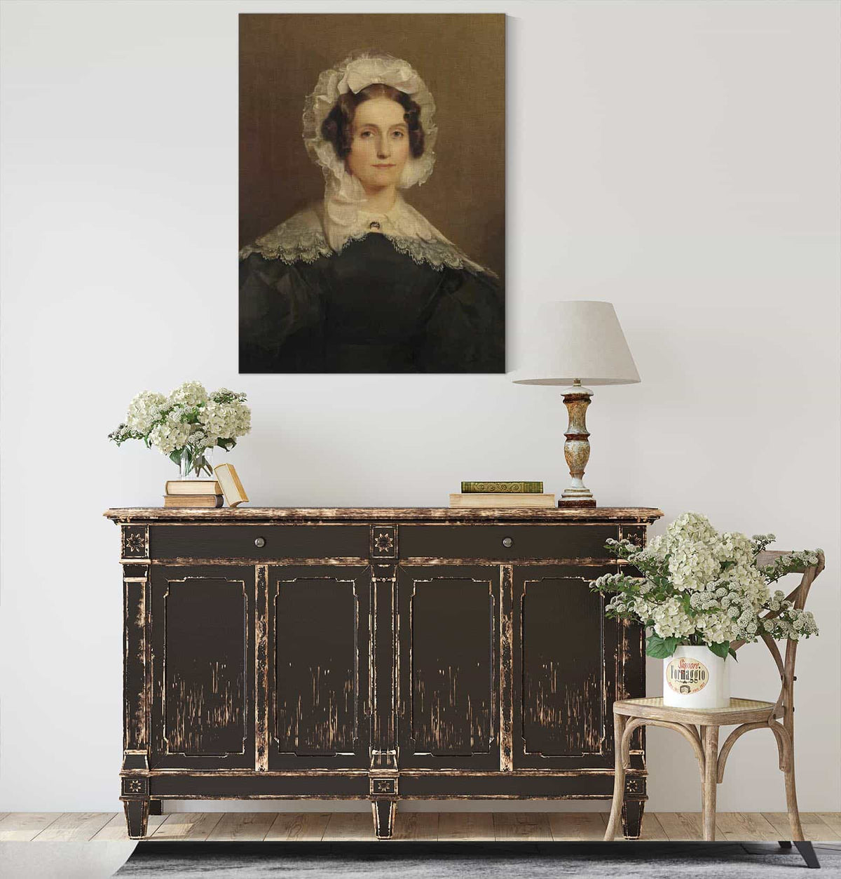 Mary Stout Wife Of Richard Stout by Thomas Sully