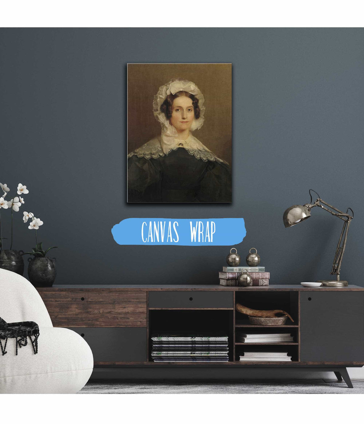 Mary Stout Wife Of Richard Stout by Thomas Sully