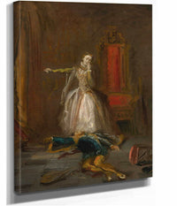 Mary Stuart Swearing Revenge by Theodore Chasseriau