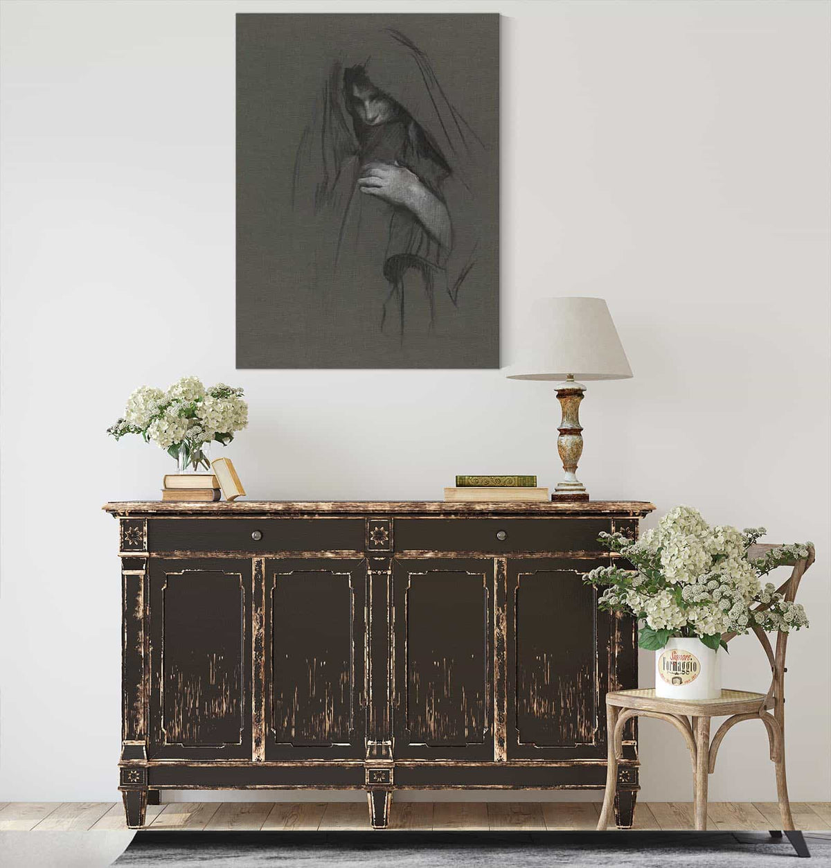 Mary The Wife Of Cleophas Study For The Three Marys by Edwin Austin Abbey