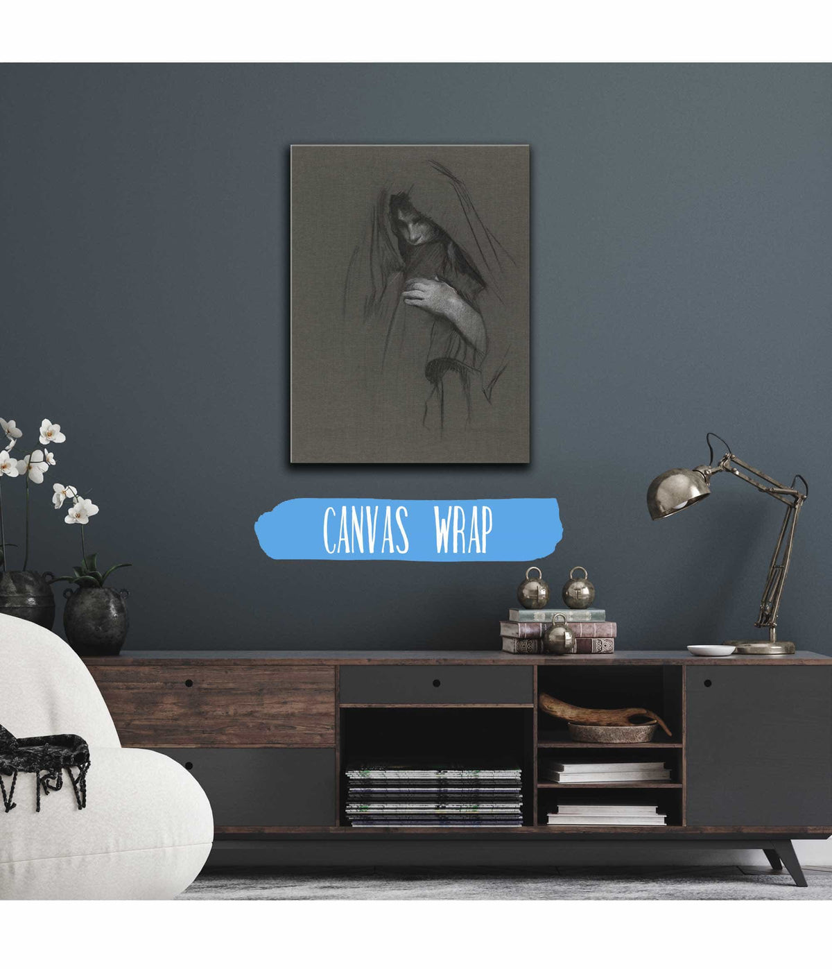 Mary The Wife Of Cleophas Study For The Three Marys by Edwin Austin Abbey