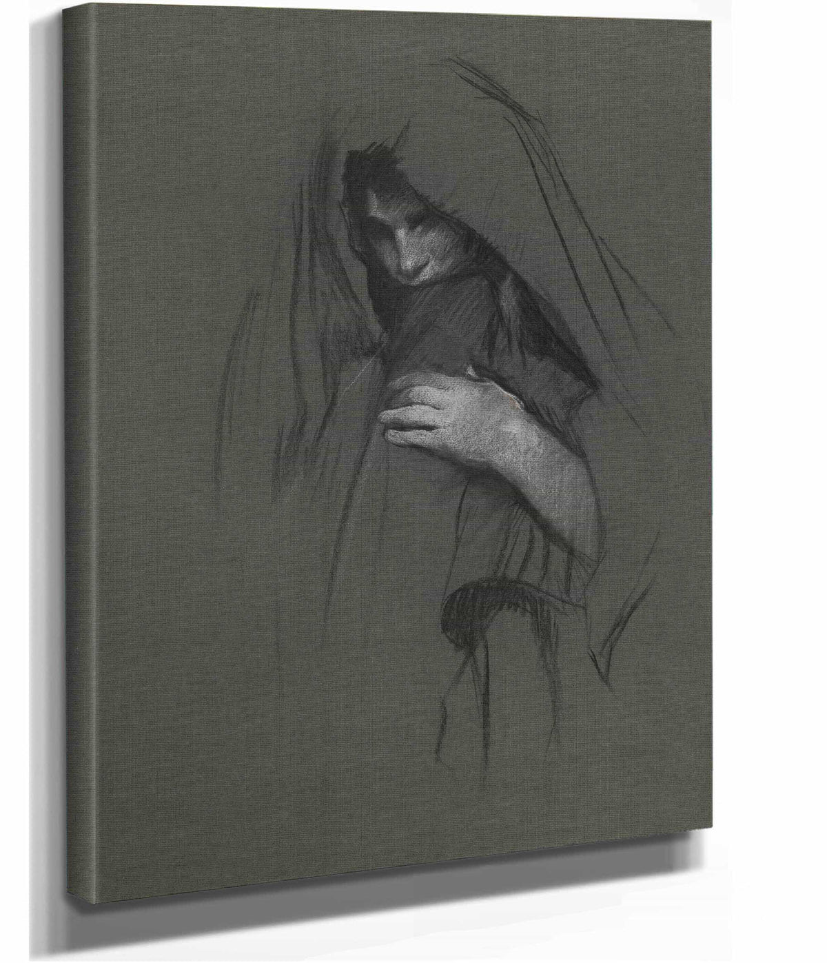 Mary The Wife Of Cleophas Study For The Three Marys by Edwin Austin Abbey