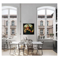 Mary With The Child John The Baptist And A Holy Boy Madonna Terrranuova by Raphael