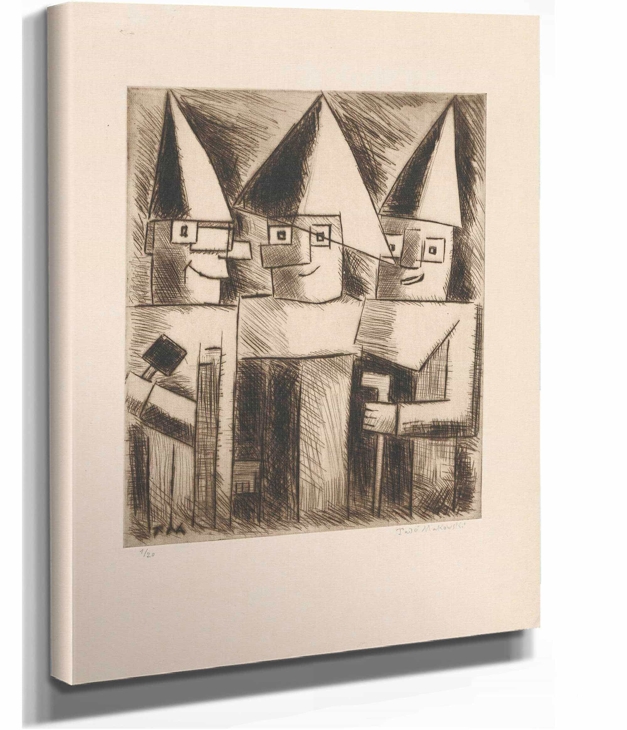 Masks by Tadeusz Makowski