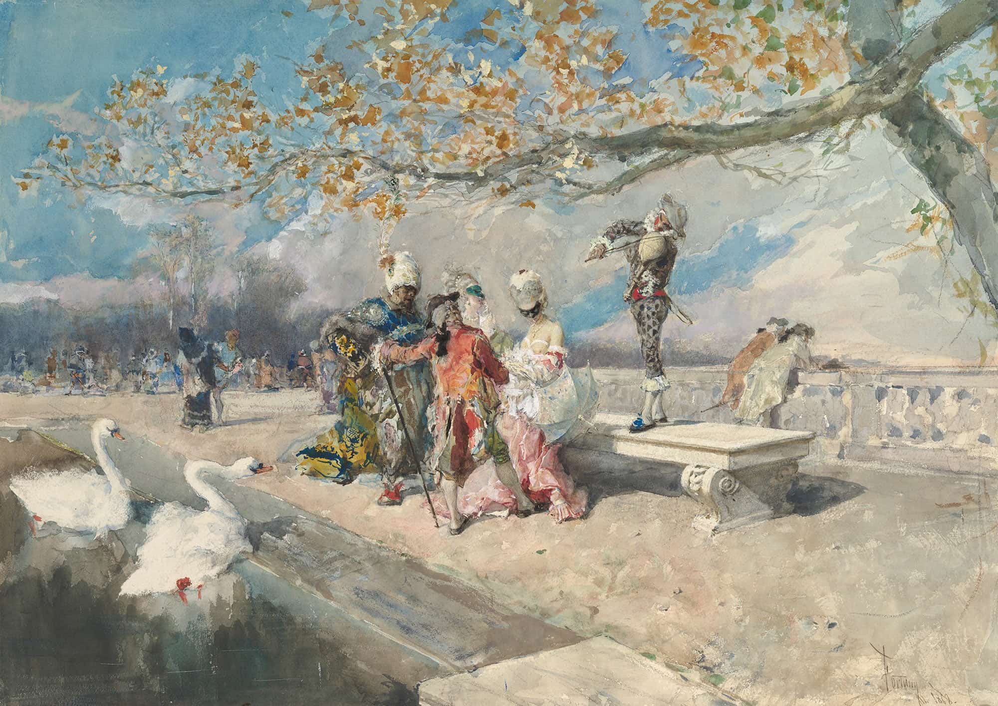 Masquerade by Mariano Fortuny Marsal