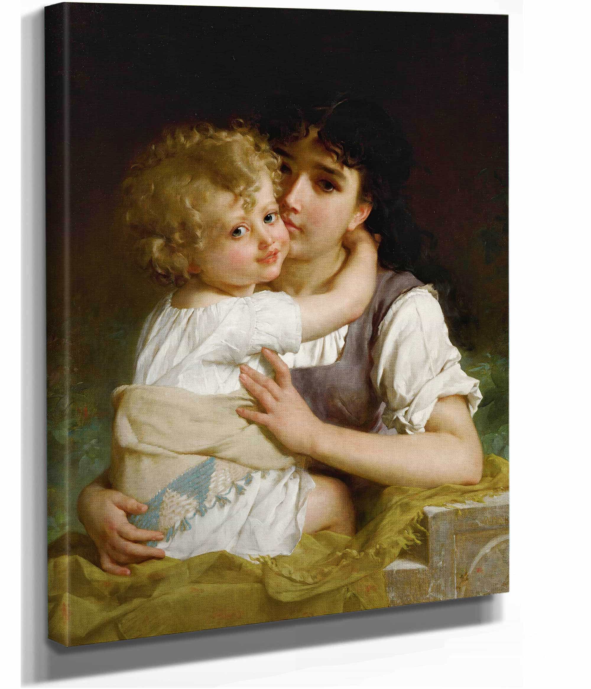 Maternal Affection by Emile Munier