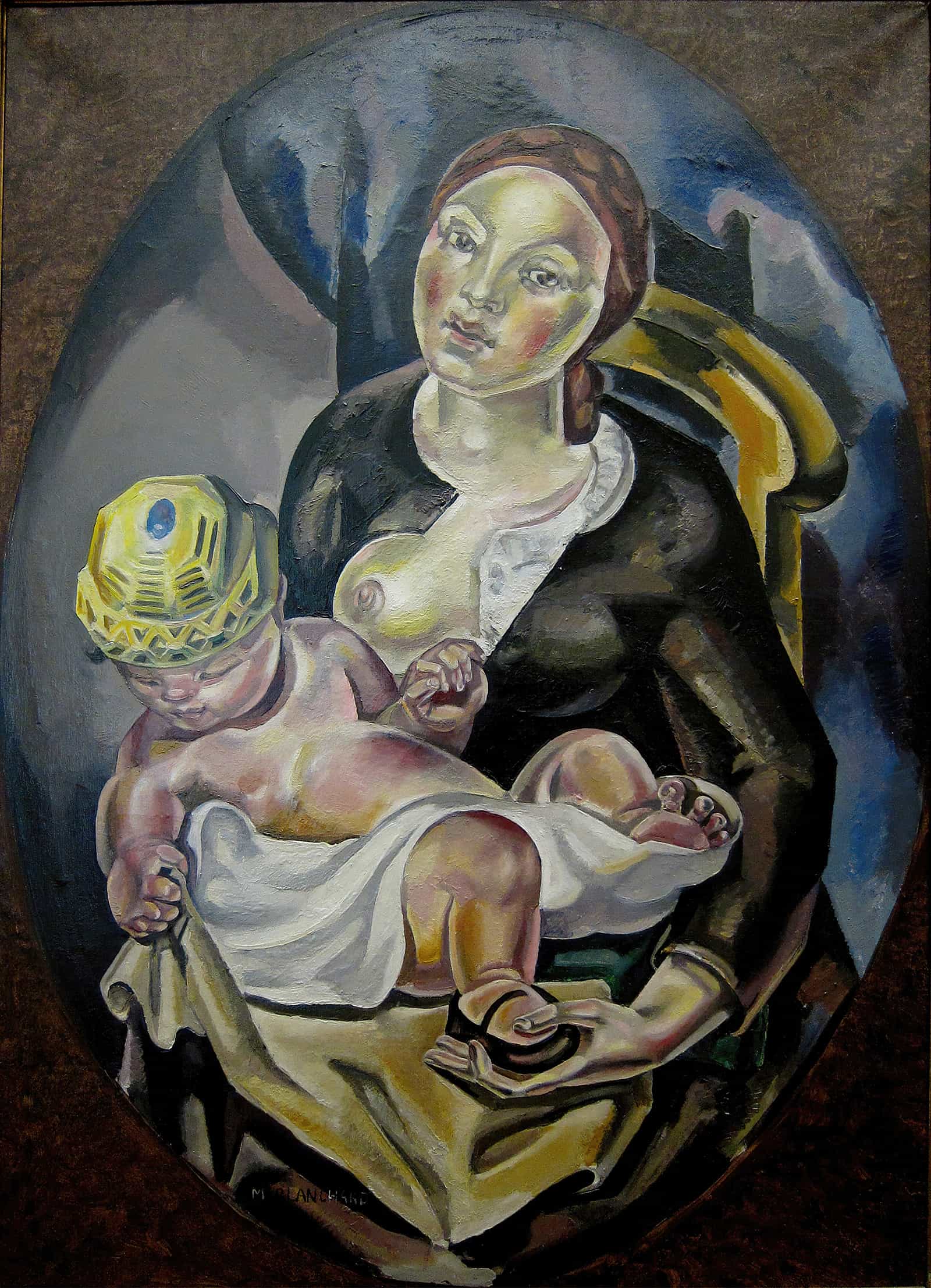 Maternite by Maria Blanchard