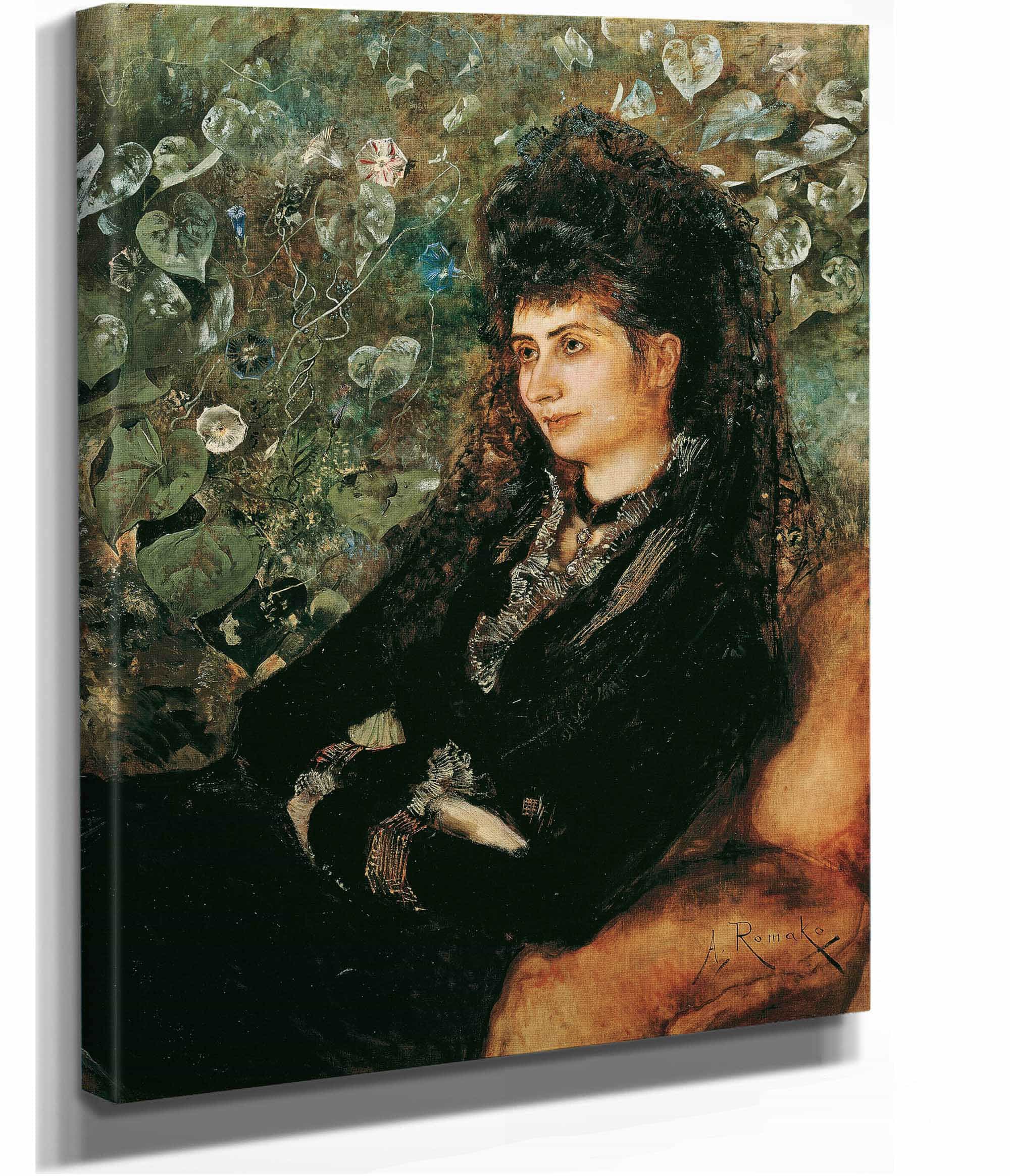 Mathilde Stern Geb Porges by Anton Romako