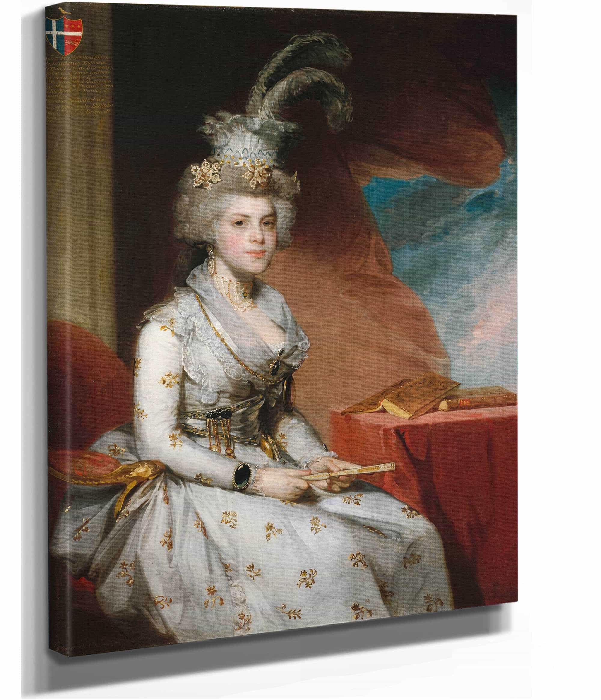 Matilda Stoughton De Jaudenes by Gilbert Stuart