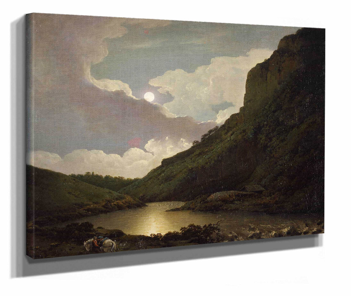 Matlock Tor By Moonlight by Joseph Wright Of Derby