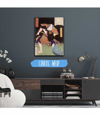 Matsugae Sekinosuke Glowering At A Rat by Tsukioka Yoshitoshi