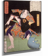 Matsugae Sekinosuke Glowering At A Rat by Tsukioka Yoshitoshi