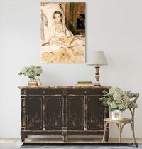 Maud Sewing by Childe Hassam