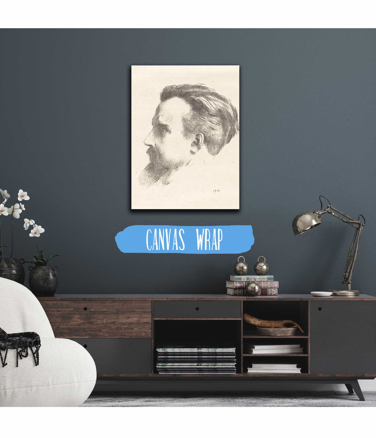 Maurice Denis by Odilon Redon