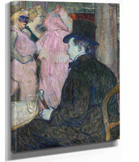 Maxime Dethomas by Henri De Toulouse Lautrec