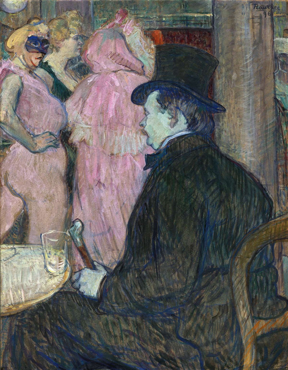 Maxime Dethomas by Henri De Toulouse Lautrec