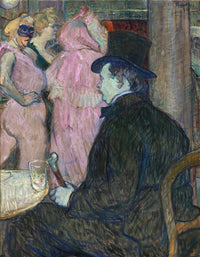 Maxime Dethomas by Henri De Toulouse Lautrec