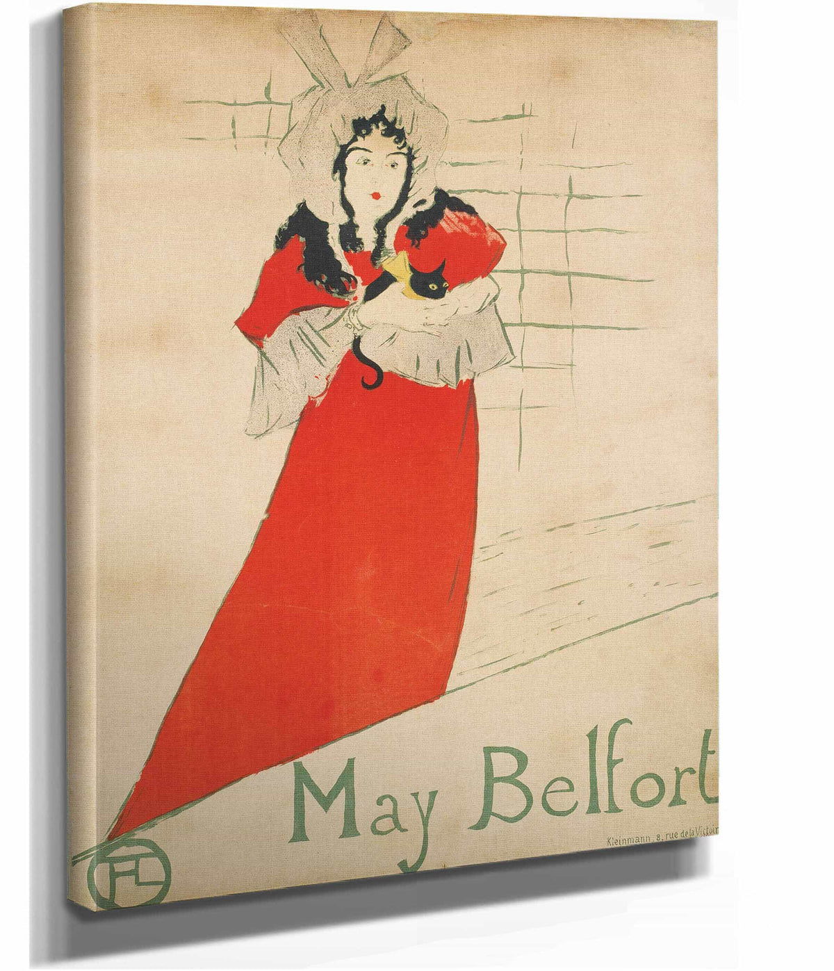 May Belfort by Henri De Toulouse Lautrec