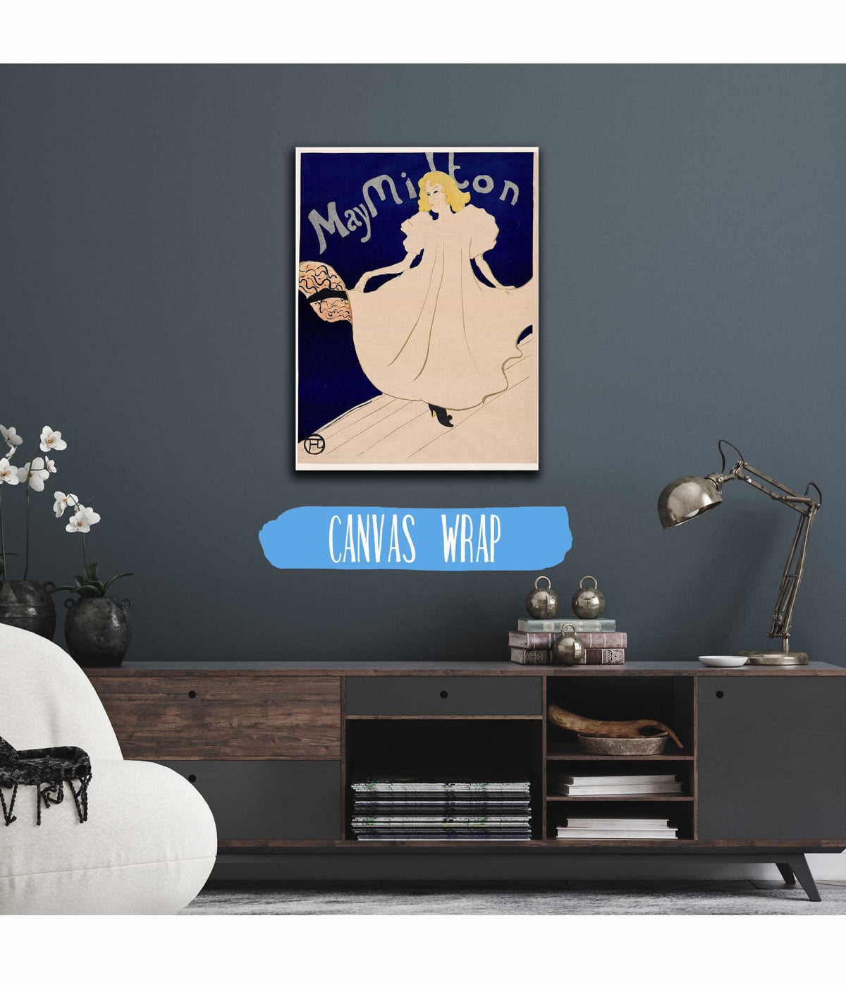 May Milton by Henri De Toulouse Lautrec