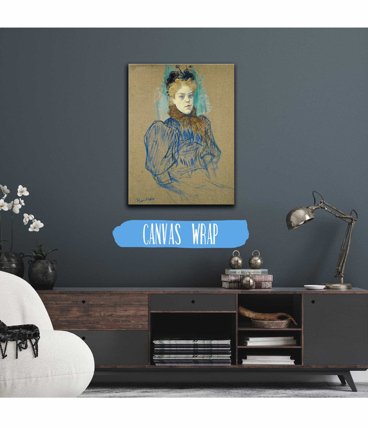 May Milton by Henri De Toulouse Lautrec