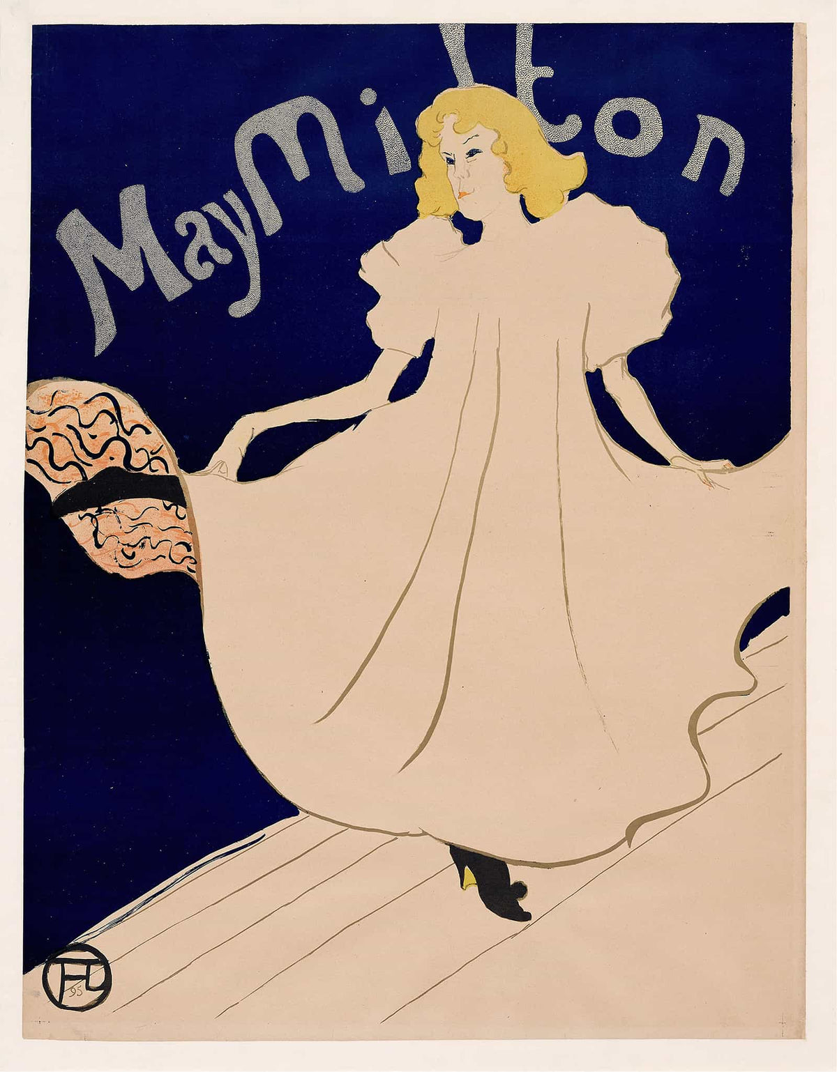 May Milton by Henri De Toulouse Lautrec