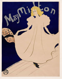 May Milton by Henri De Toulouse Lautrec