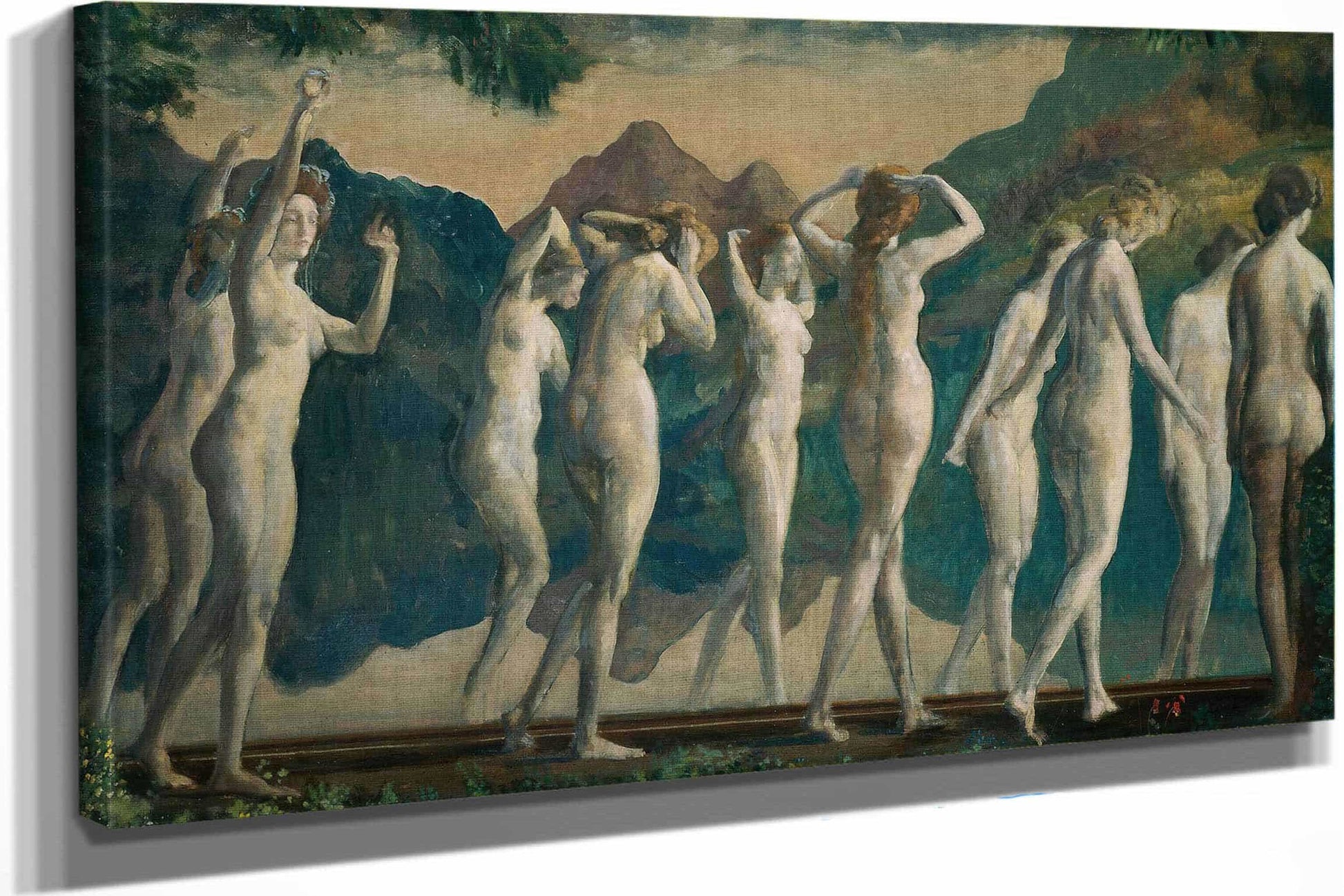 Maya Mirror Of Illusions by Arthur Bowen Davies