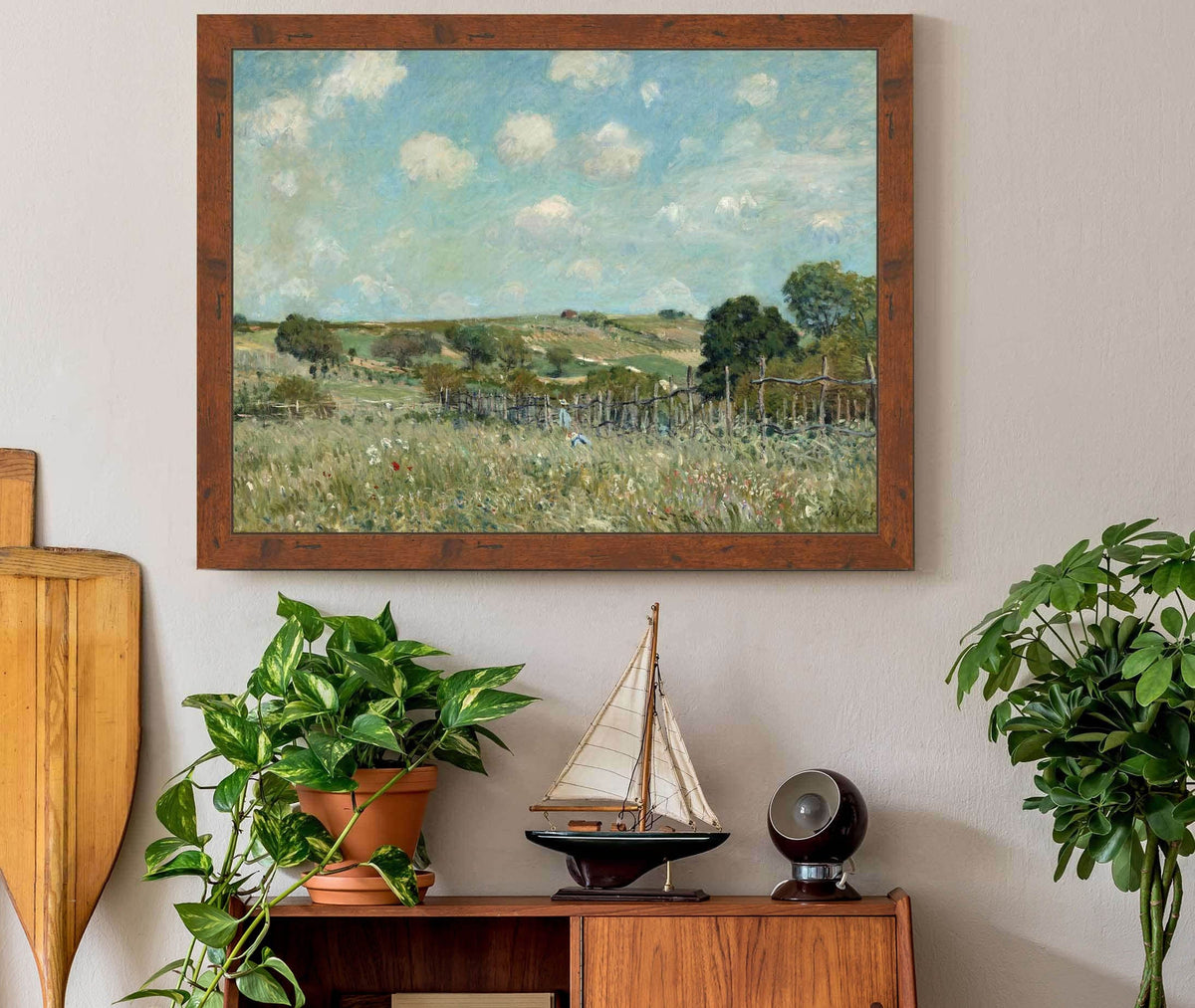 Meadow by Alfred Sisley