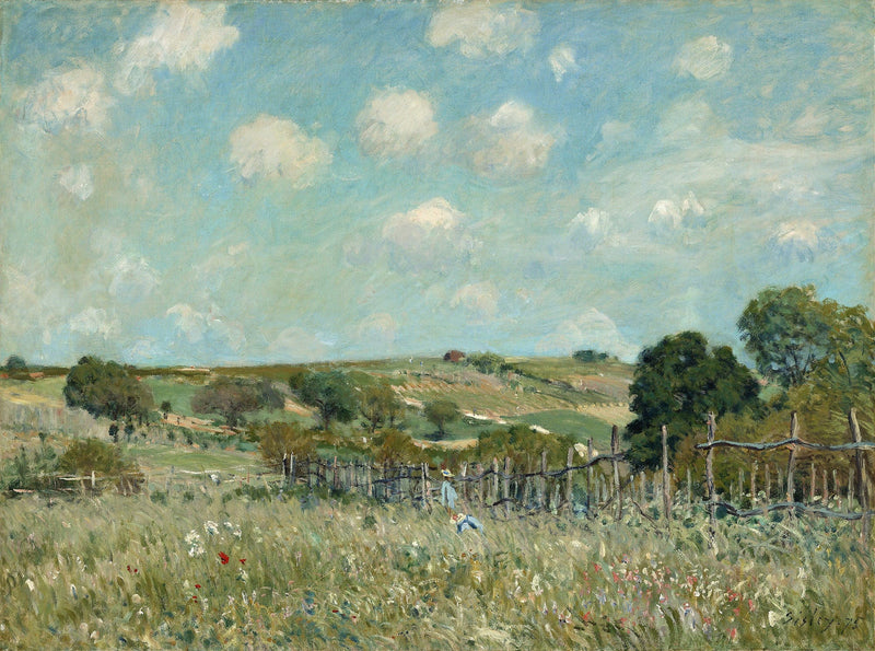 Meadow by Alfred Sisley