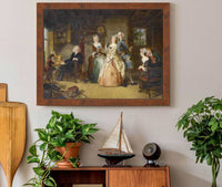 Measuring Heights by William Powell Frith