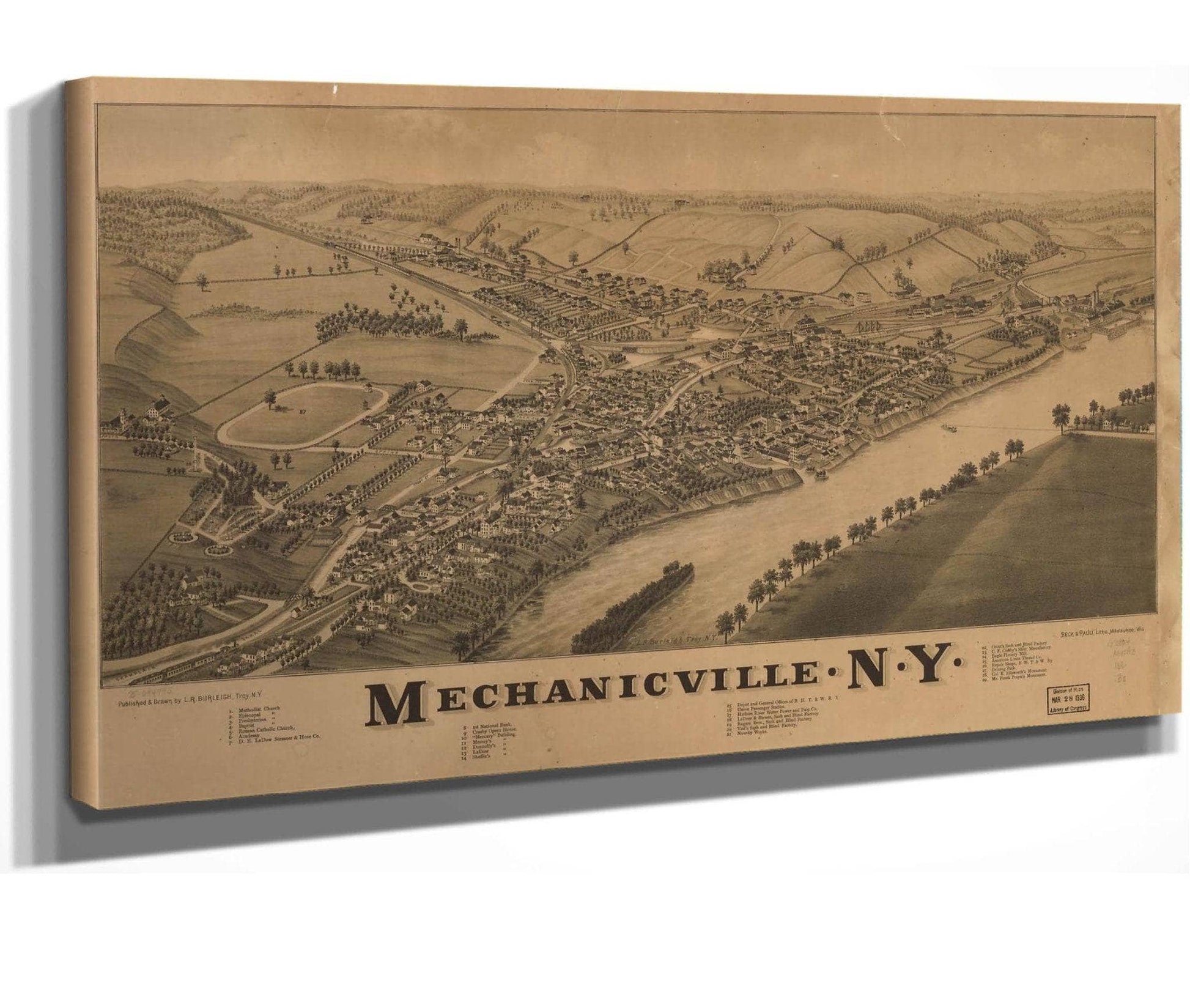 Mechanicville Ny  State Of New York