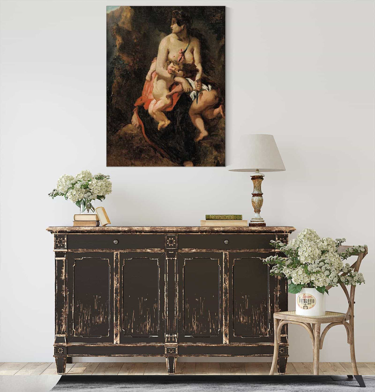 Medea About To Kill Her Children by Theodore Chasseriau