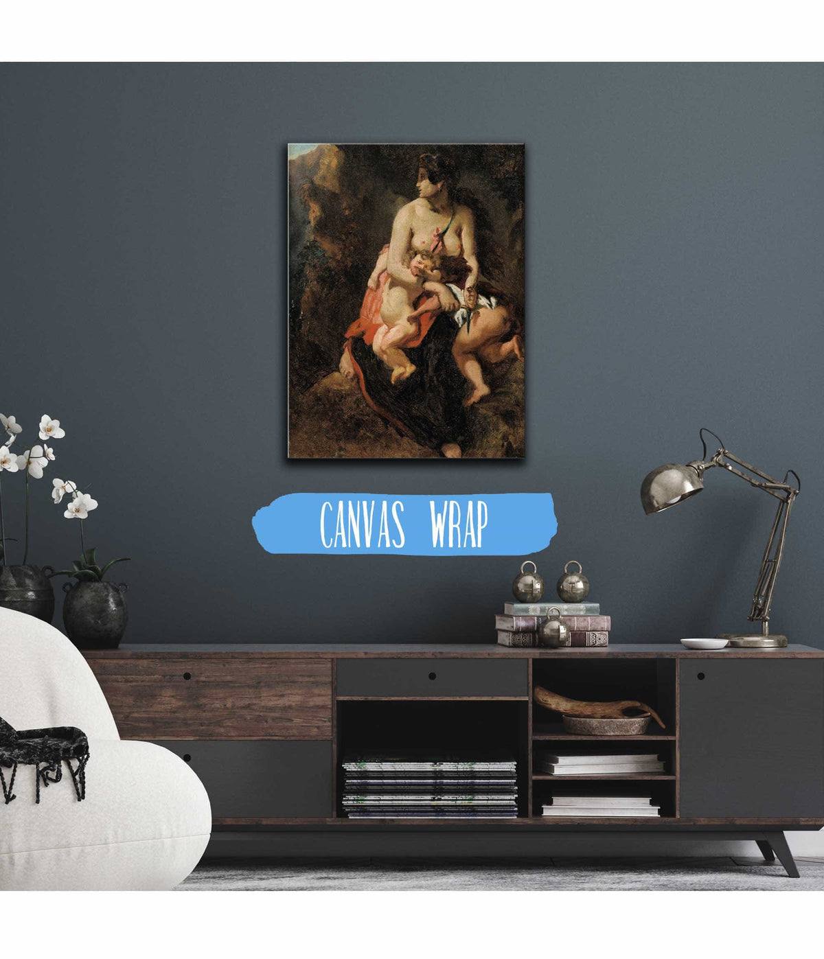 Medea About To Kill Her Children by Theodore Chasseriau