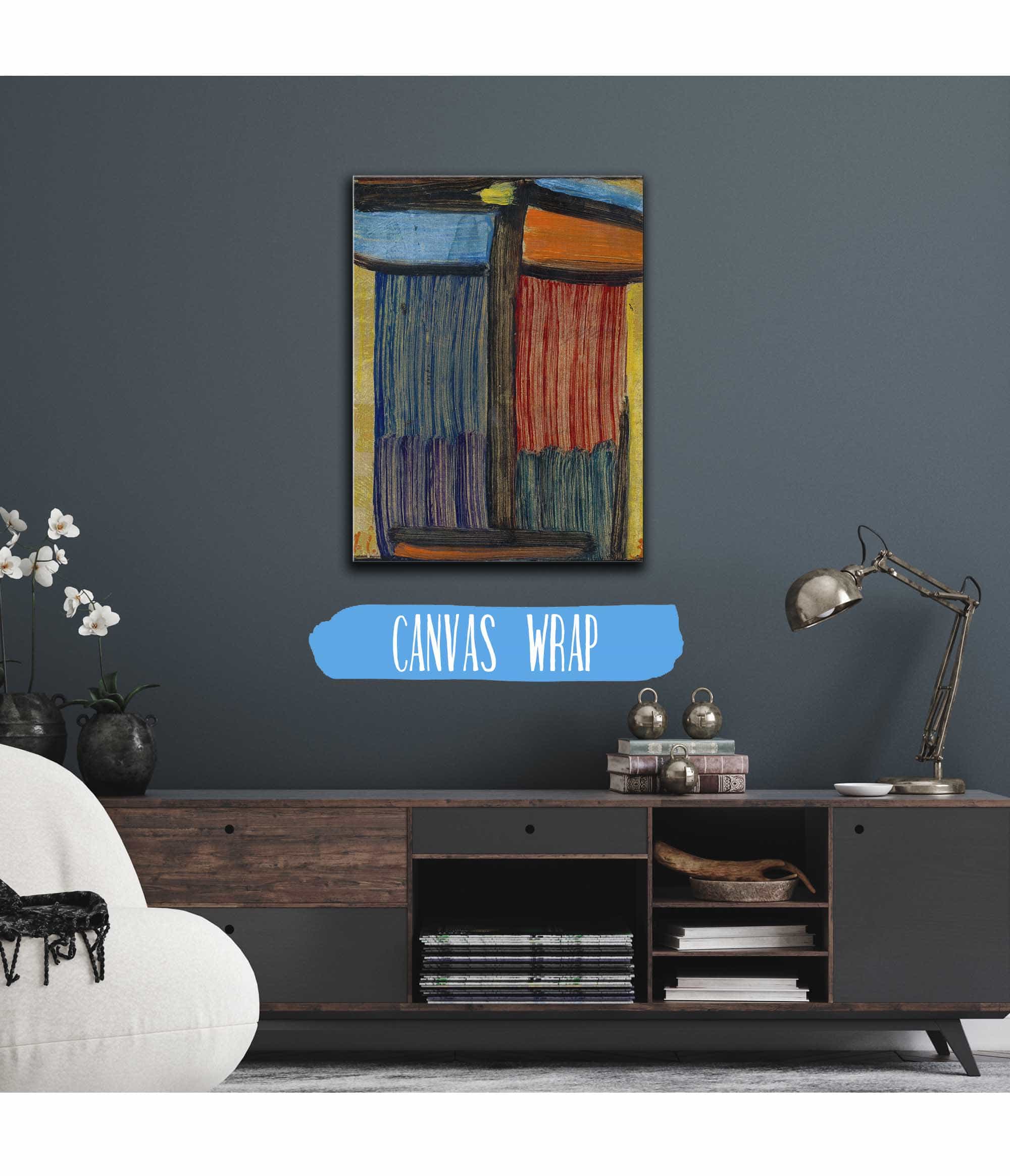 Meditation On A Gold Background by Alexej Von Jawlensky