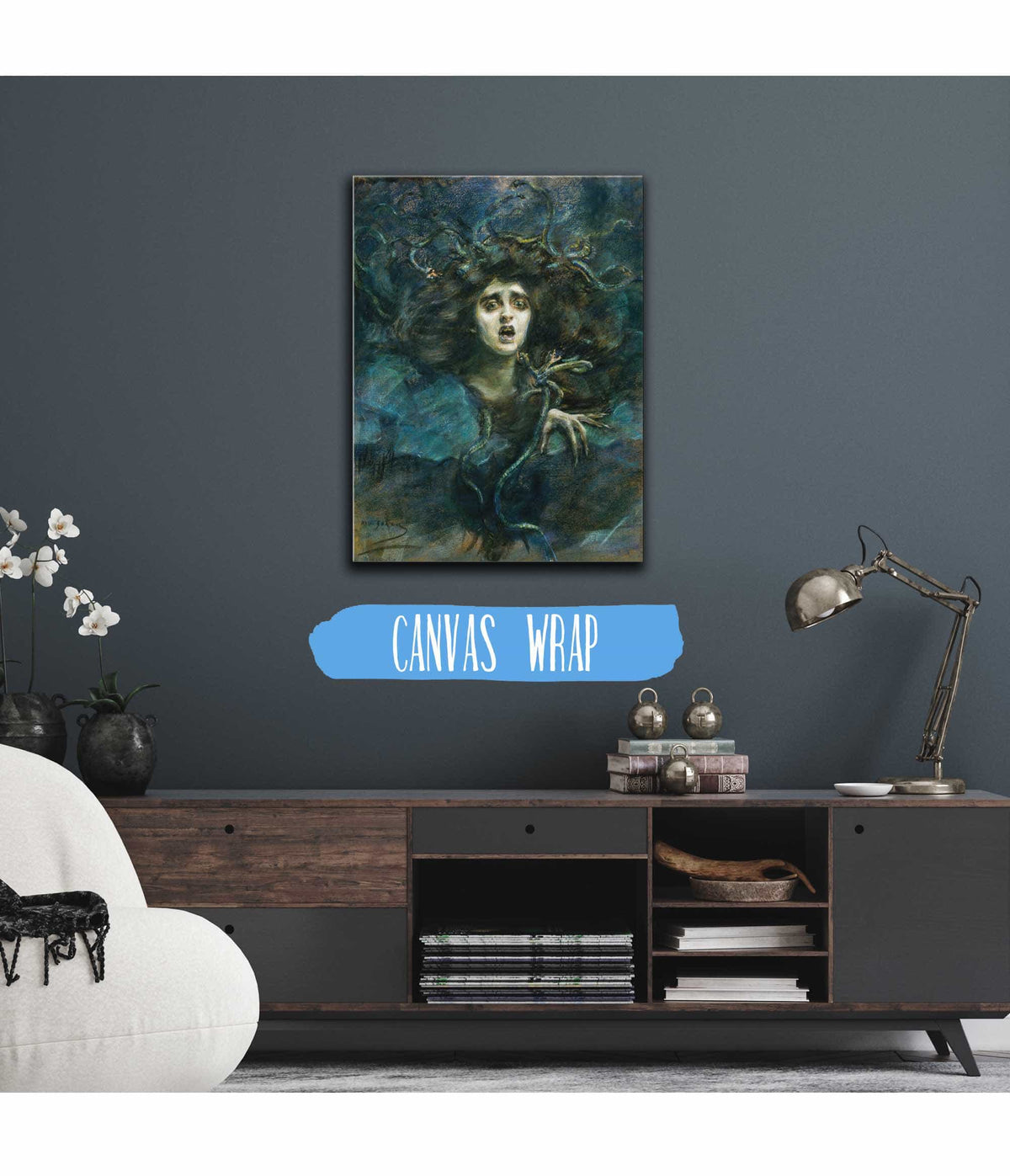 Medusa Laura Dreyfus Barney by Alice Pike Barney