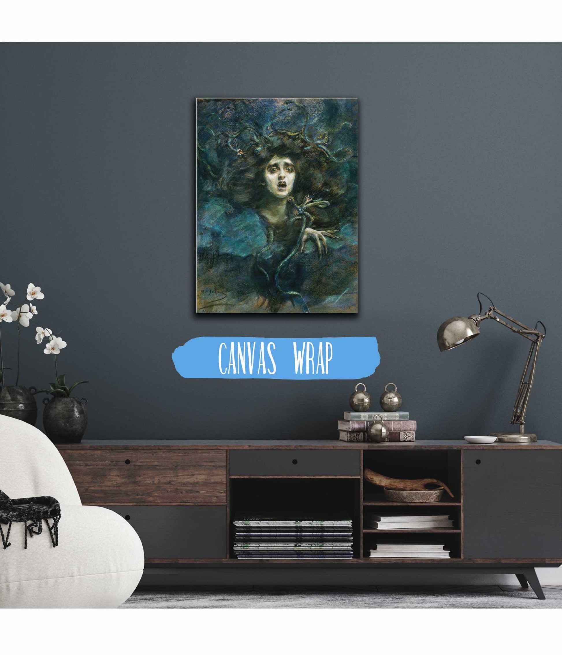 Medusa Laura Dreyfus Barney by Alice Pike Barney