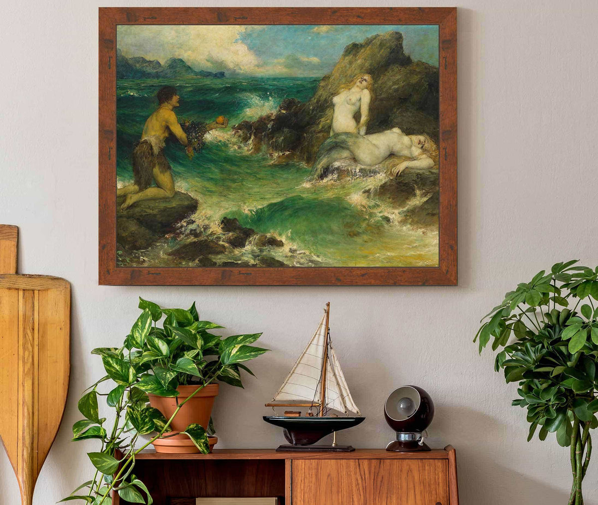 Meerjungfrauen by Ferdinand Leeke