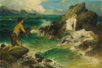 Meerjungfrauen by Ferdinand Leeke