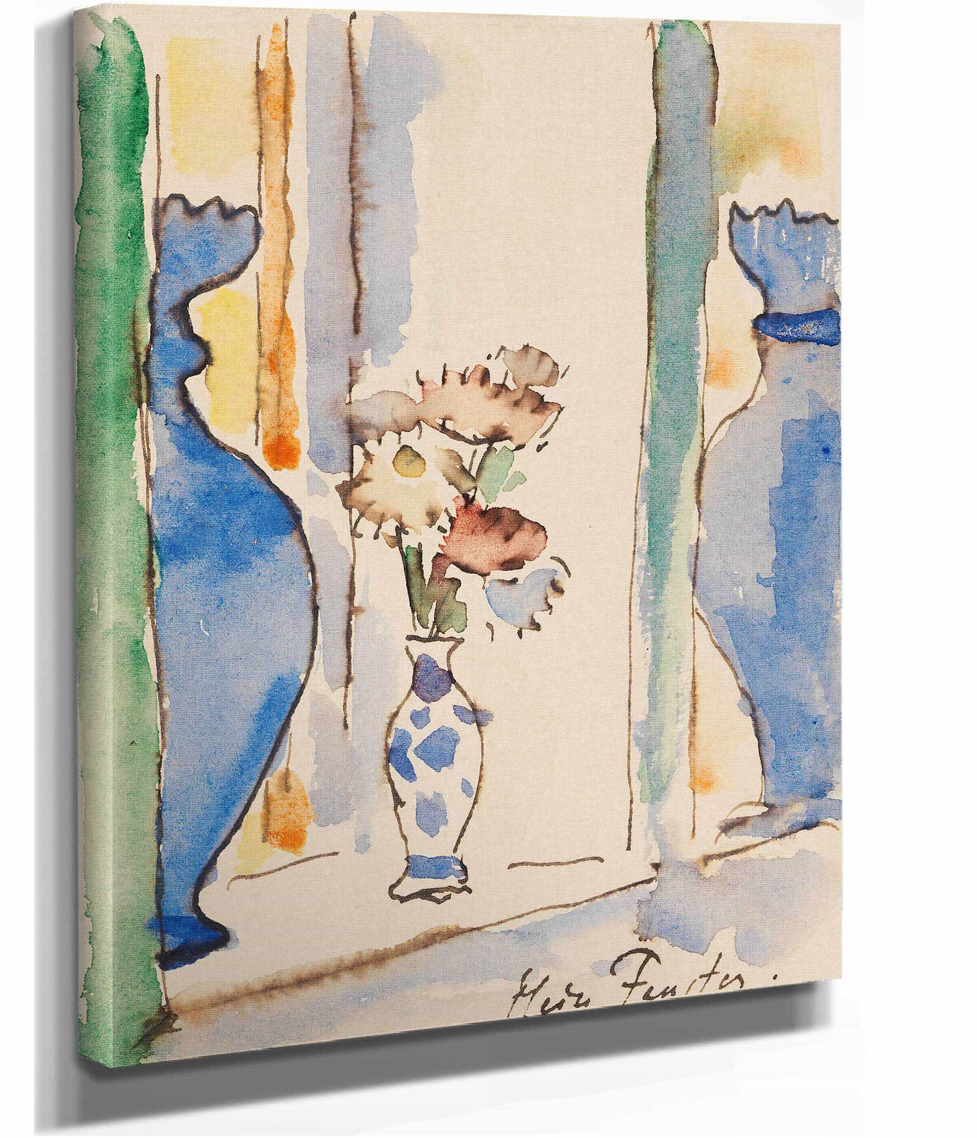 Mein Fenster by Alexej Von Jawlensky