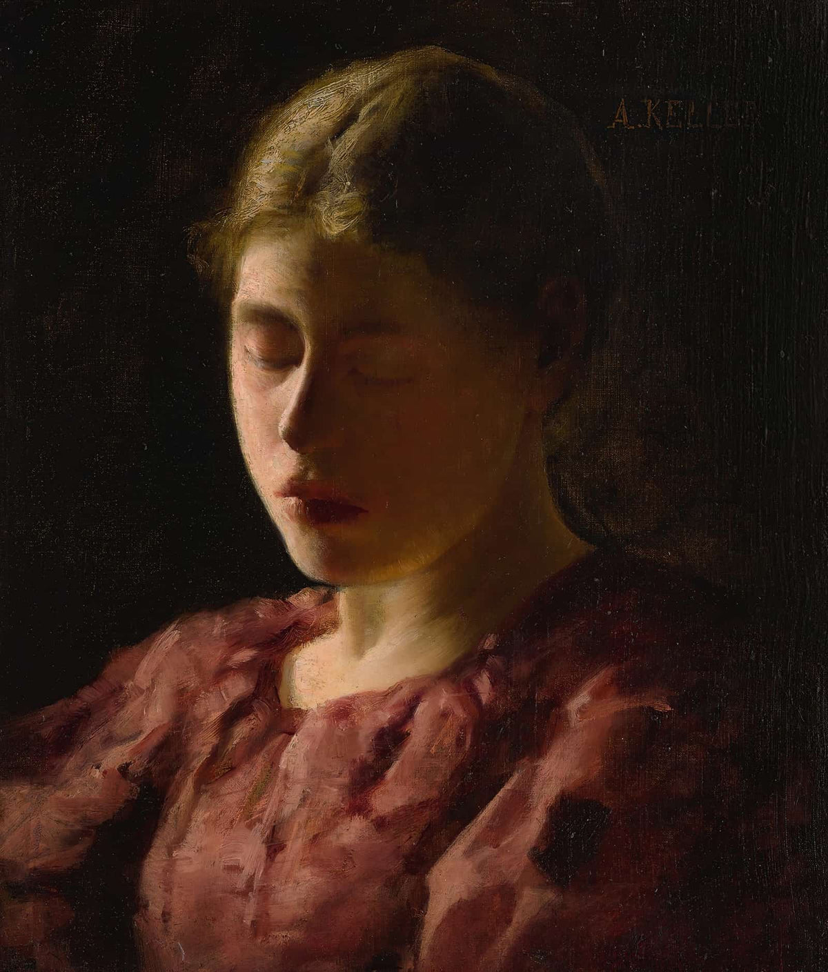 Melancholy by Albert Von Keller